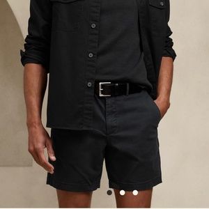 NWT Banana Republic Men’s Black 32” waist 7” inseam Shorts